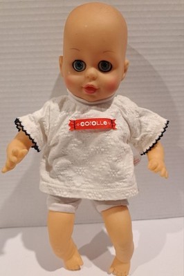 Vintage Baby Doll TS14 Takmay Open Close Blue Eyes Works 12'' Corelle Shirt @@