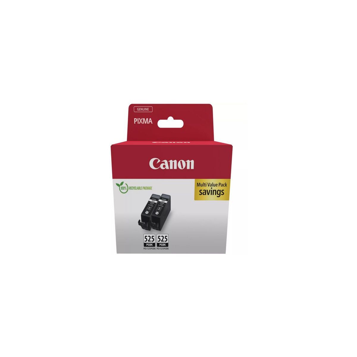 Canon PGI 525BK Twin pack cartouche d'encre noire pour en finir avec les textes flous