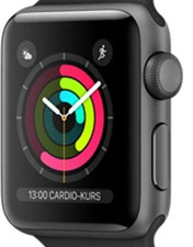 Apple Watch Series 3 42mm Alluminio LTE Grigio incl. cavo di ricarica - segni di usura -
