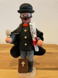 Räuchermännchen Martin Luther Erzgebirge Marke Saico unbenutzt OVP