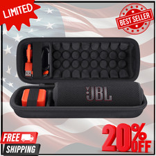 JBL Flip 7/Flip 6 Waterproof Portable Bluetooth Speaker Protective Case, Case On