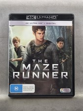 The Maze Runner (Ultra HD 4K/Blu-ray, 2014) Dylan O'Brien RARE OOP Region B