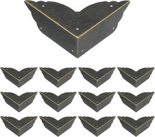 Box Corners Iron Bronze Angle 2.75"x2.75"x1.02" Corner Decorative Protector for