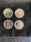 1976-S Washington Quarter 40% SILVER Bicentennial US Coin Proof  Lot Of 4