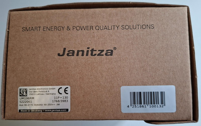 Janitza UMG96RM Energieanalysator Energiemessgerät Digitales Einbaumessgerät