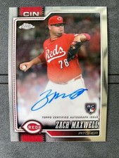 Zach Maxwell Cincinnati Chrome 2026 Auto