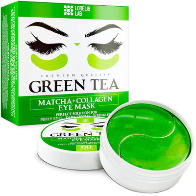 Under Eye Patches for Puffy Eyes, Dark Circles, Undereye Bags - Green Tea Skinca