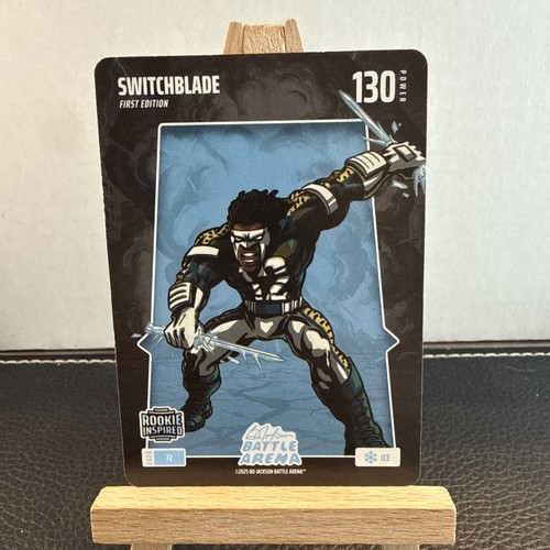 Travis Hunter SWITCHBLADE Ice 2026 Bo Jackson Battle Arena Card #72 Jaguars
