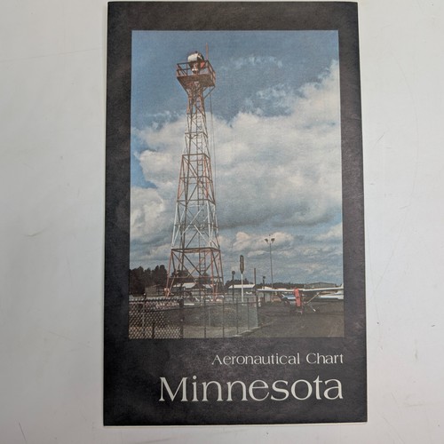 1982 Minnesota Aeronautical Chart Map Radio Aviation Vtg Tower MN DOT ...