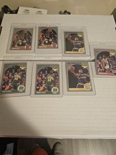 NBA Hoops 1990-91 NBA Basketball Lot X7. Kemp Rc Robinson Rc Hardaway Rc Ewing