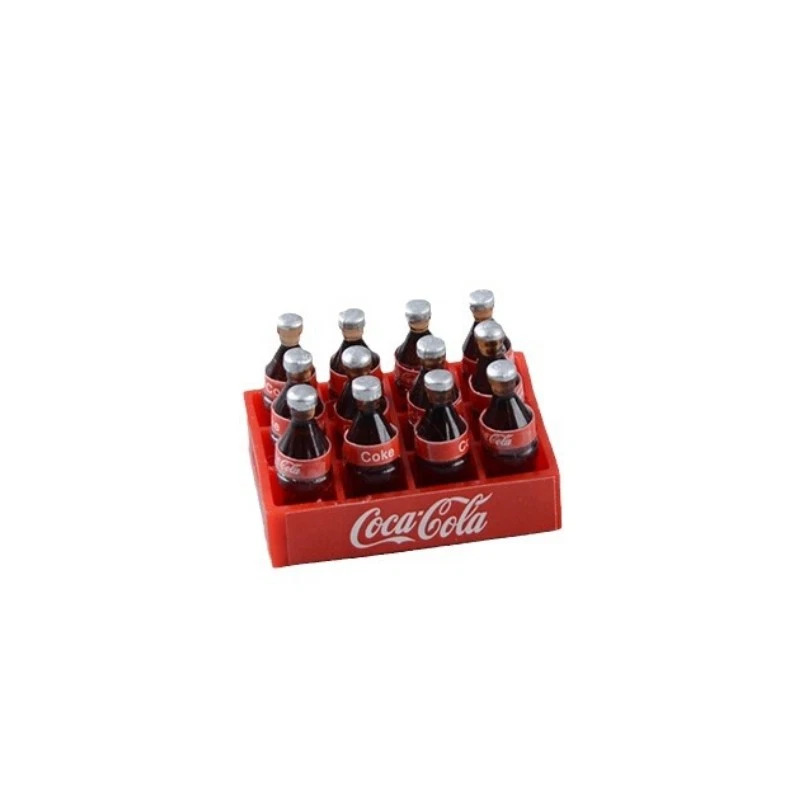 Diorama 1/18 Garage Props Model Coke Bottle Model Set  Scene Model Accessories - Image 3 of 4