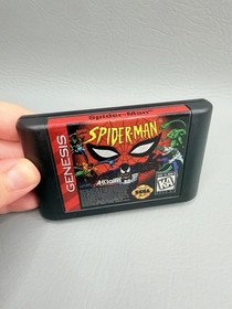 Spider Man - Separation Anxiety - 2 Game Bundle (Sega Genesis, 1994) Complete