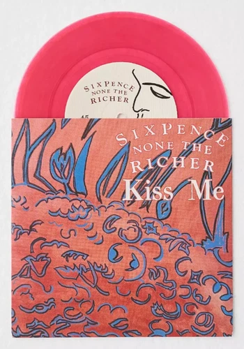 SIXPENCE NONE THE RICHER 45 RPM 7" - Kiss Me / Perfect Day PINK VINYL LIMITED!!!