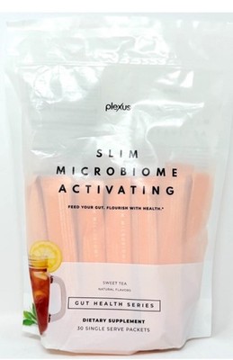 Plexus Slim Microbiome Activating Gut Health Series 30 Packets SWEET TEA Ex.5/26