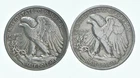 Sharp 50c 1945 1935 Walking Liberty Half Dollar - Collection Lot *584