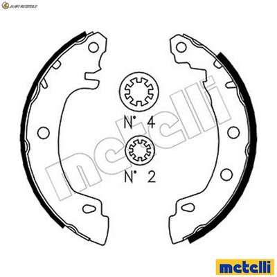BREMSBACKENSATZ 53-0353 FÜR RENAULT MEGANE/I/Hatchback/Van/Classic/Coach/Break
