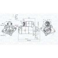 Magneti Marelli Anlasser Starter 2Kw Passend FüR Nissan Primastar Qashqai