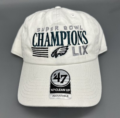 47 Brand Clean Up Philadelphia Eagles Super Bowl 59 LIX Champions Adjustable Hat