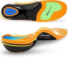 Plantar Fasciitis Insoles, Arch Support for Men Women, Heavy Duty 240lbs