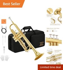 Bb Standard Trumpet Set for Beginners with Ha...