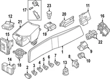 Genuine Nissan Switch 25326-5MP0A