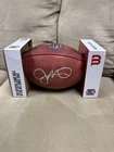 JOE MONTANA signed Auto Wilson Football The Duke Fanatics Emanate Box