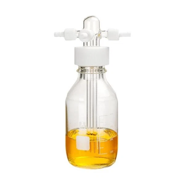 Lab Supply: 100ml-2000ml Gas Washing Bottle Borosilicate Graduated Drechsel GL45 - Image 4 of 4