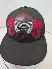 Star Wars Kylo Ren New Era Snapback Hat Black Red Embroidered Adjustable Adult