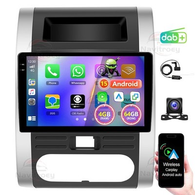 DAB+ Für Nissan X Trail T31 2007-2013 Android 15 Navi Autoradio GPS Navi 4+64GB