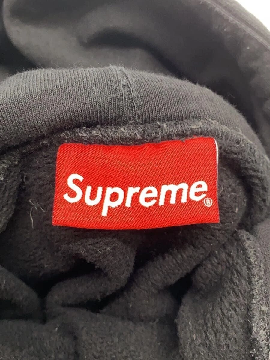 Supreme Felpa con Cappuccio S Cotone Nero