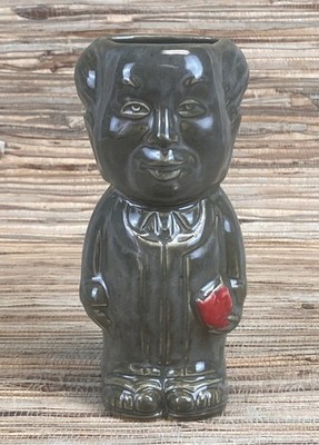 Chairman Mao's Revival Tiki Mug Saturn Room Tulsa OK Tiki Farm 6'' Tall Green New