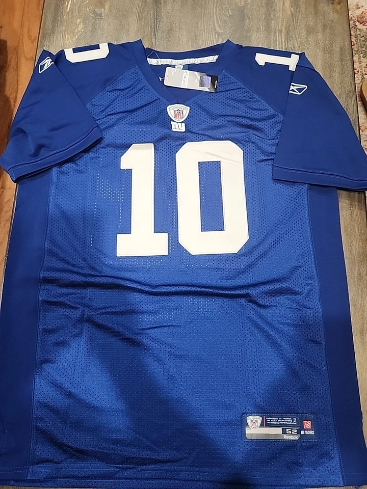 Camiseta Elite Manning Autografiada Auténtica NFL Onfield Foto 3 de 4