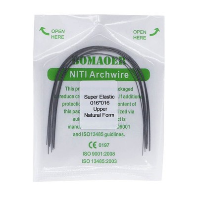 1pc Dental Orthodontic niti Coated Arch wire Tooth Colored Rectangular Natural