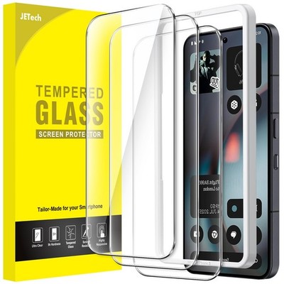 JETech Screen Protector for Nothing Phone 3 with Easy Installation Tool, 3-Pack