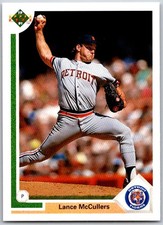 ⚾ 1991 Upper Deck #203b Lance McCullers Detroit Tigers