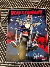 Printer Proof Dead & Company Poster August 2 2024 Vegas Sphere Foil Darin Shock