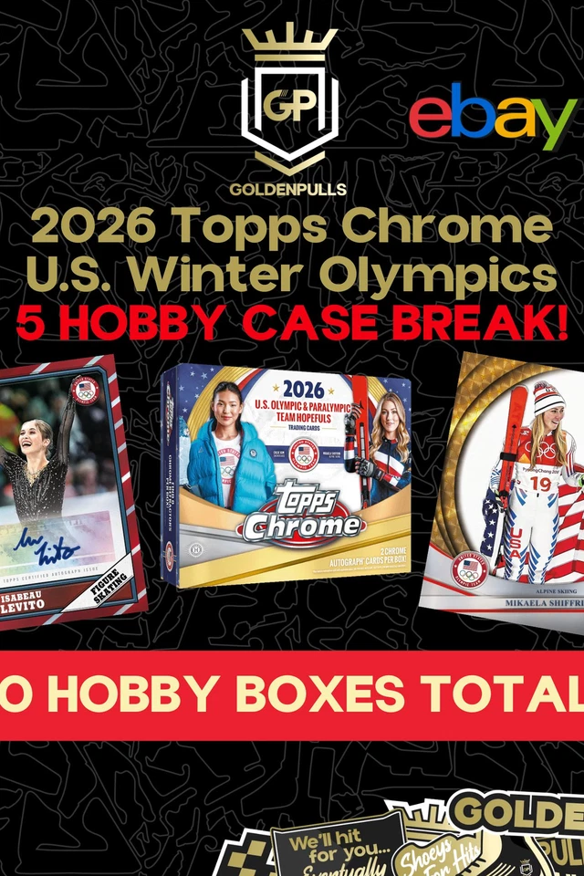 Topps Chrome US Winter Olympics - 2 Hobby Case Break! EL92