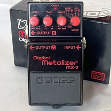 BOSS MZ-2 Digital Metalizer 1991 w/Box Guitar Effect Pedal Made in Japan PSA