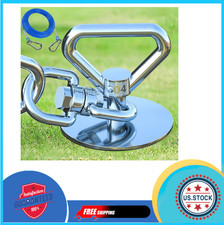 Dog Tie Out Cable and Stake,With 30FT Heavy Duty Cable,360  Swivel Dog Run Stake