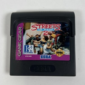 Sega Game Gear Lot w 7 games Case Power Back & Screen TESTED-