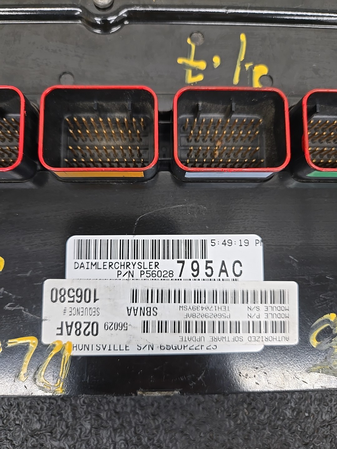 2004 DODGE DURANGO 4.7L P56028795AC ENGINE CONTROL MODULE ECU ECM PCM OEM UNIT 