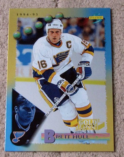 1994 Brett Hull [Gold Line] #100