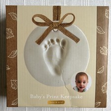 Baby  s Print Keepsake Clay Mold Memories
