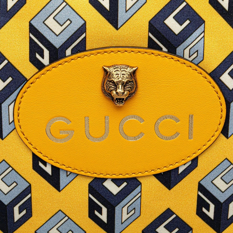 Gucci Drawstring Cube Rucksack Backpack Knapsack … - image 7