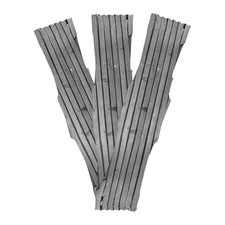 3X Garden Gardeners Dark Wood Coloured Wooden Expanding Expandable trellis 6x2ft