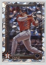 2025 Topps Series 1 Diamante Foil Yainer Diaz #299 16yx