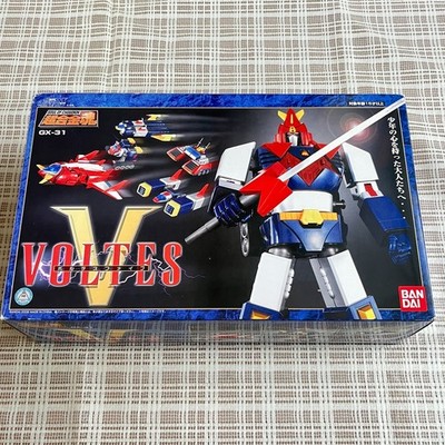 Voltes V Five Soul of Chogokin GX-31 Diecast Cruiser w/Display