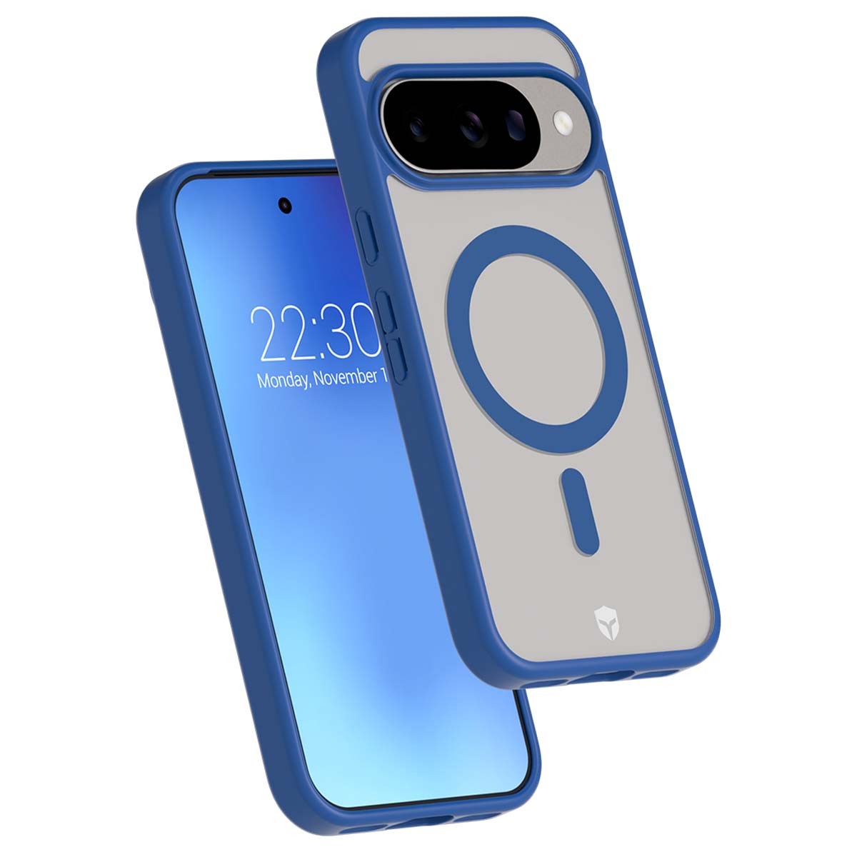 Coque antichoc Google Pixel 10 protégeant des chutes de 3m en silicone noir