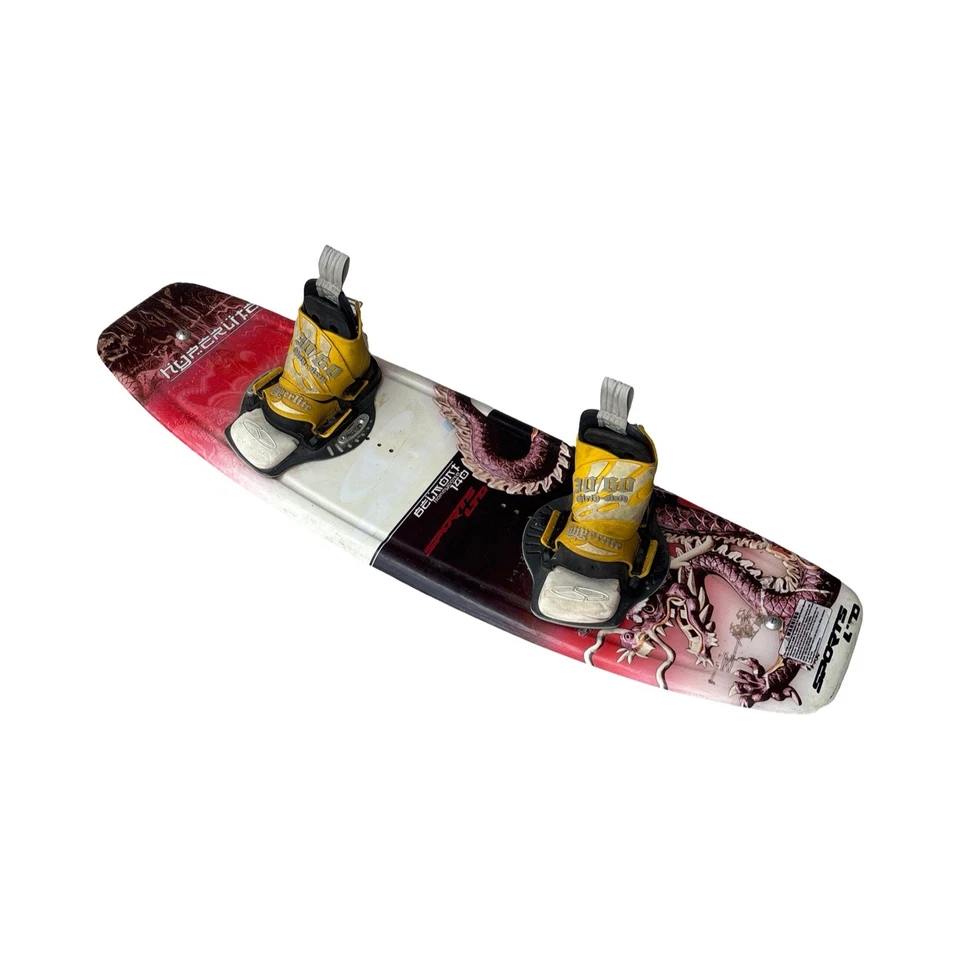 Hyperlite Belmont 140 Honeycomb Wakeboard with XL Thirty - Sixty 30-60 Bindings - Image 1 of 4
