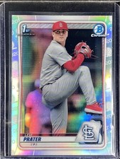 Prater, Levi - 2020 Bowman Draft Chrome - Refractor